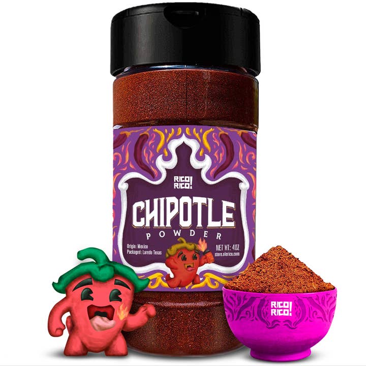 Rico Rico – wholesale Dried spice mix – 4oz. Dried Chile Powder Shakers