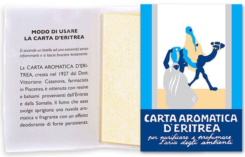 Ritual Scent - Wholesale Incense - Carta Aromatica d’Eritrea Blù BLUE Incense Paper Booklets11