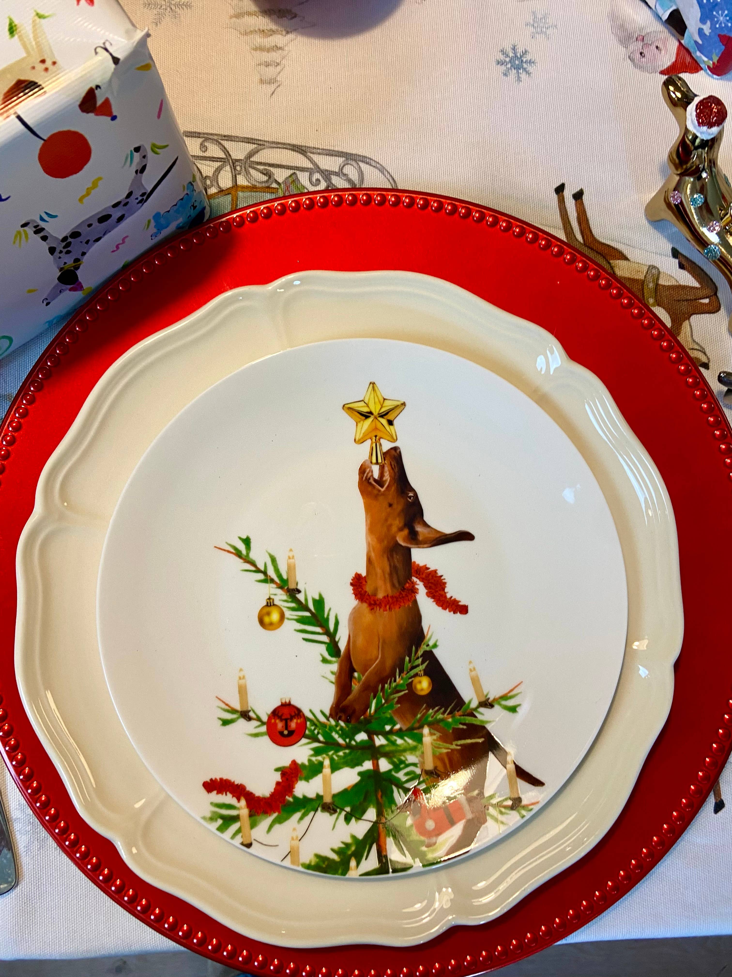 Bordy's – wholesale Tableware set – It's a wienerful Time - Set of 6 Breakfast Plates 13