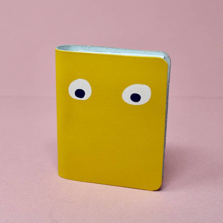 Ark Colour Design - Wholesale Notebook - Googly Eye Mini Leather Notebook