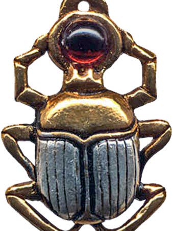Amulette en forme de scarabée pour courage et protection JA12 Egyptian pour la vente par Starlinks Gifts
