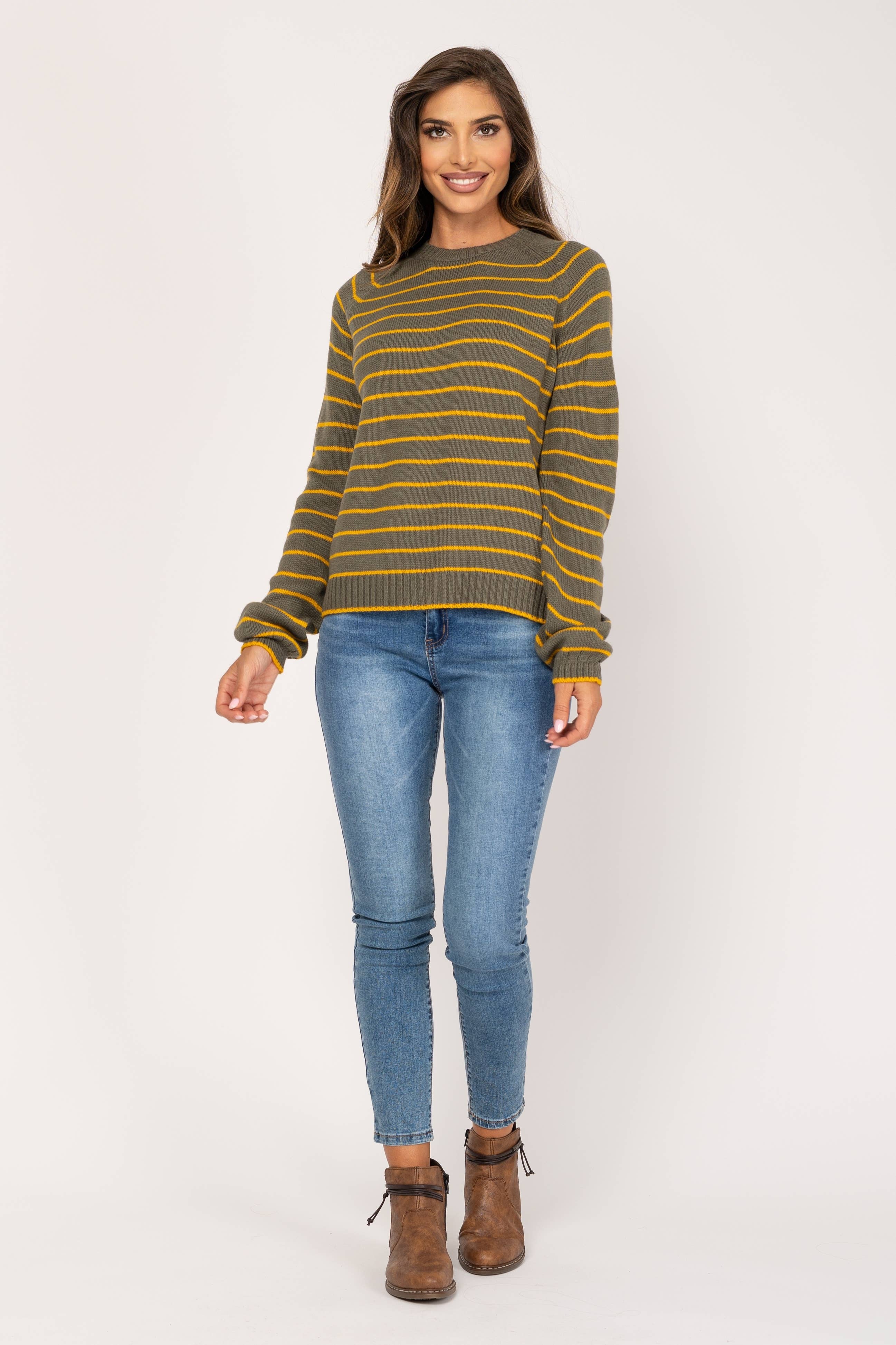 Peace & Love (CALAO IMPORT EXPORT S.L.) - Wholesale Knit Sweater - Women's - Jersey AR8139J