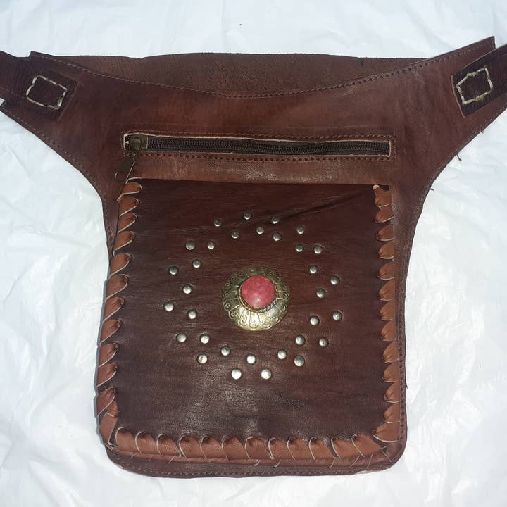 Hecho a mano - Wholesale Belt Bag - Unisex - Piedra G Flat Pencil Case3