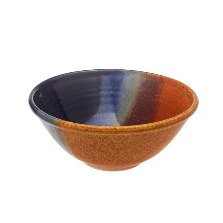 Salad Bowl - Earth and Sky for wholesale by Sunset Canyon Pottery