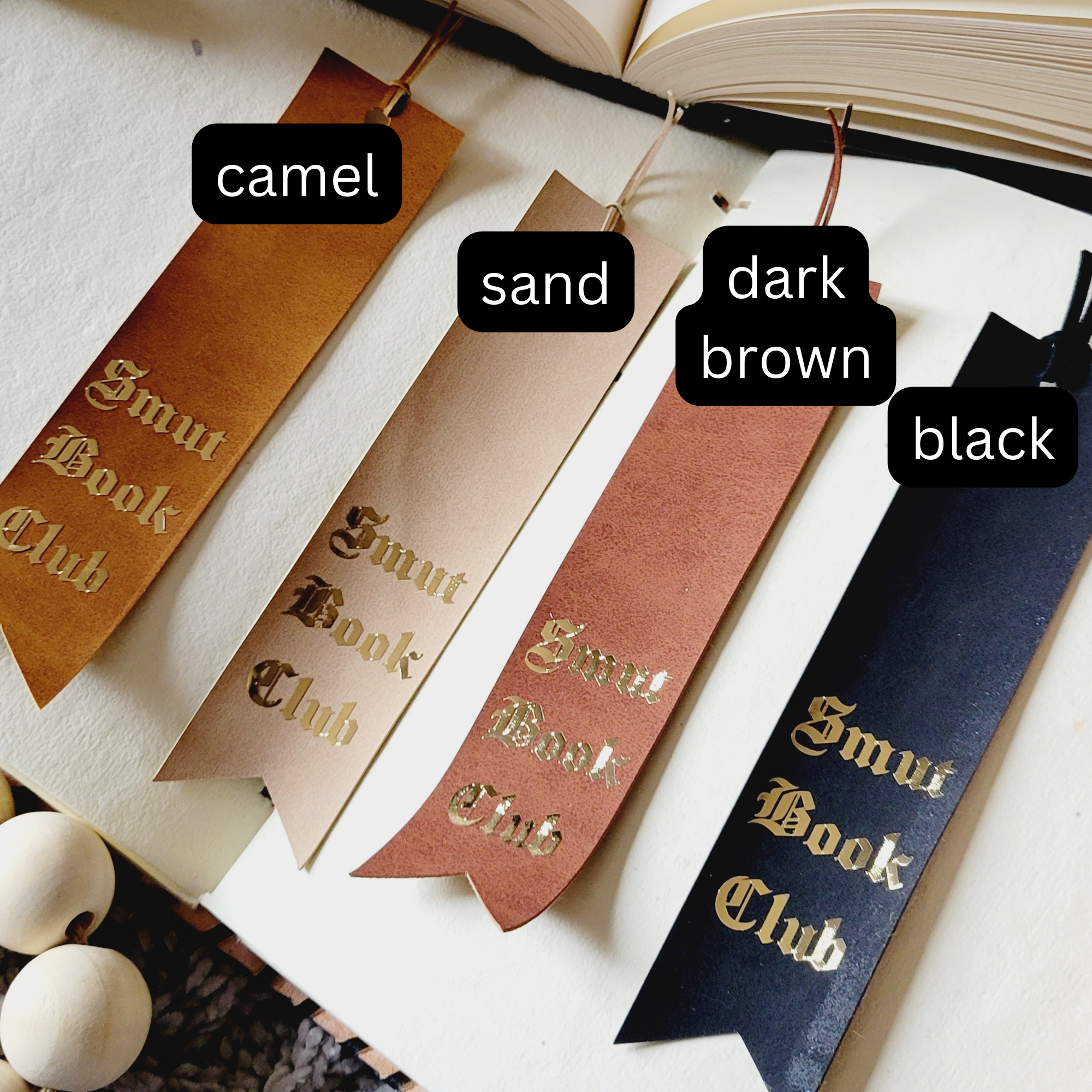 Bookish Heaux - Wholesale Bookmark - Smut Book Club Faux Suede Bookmark6