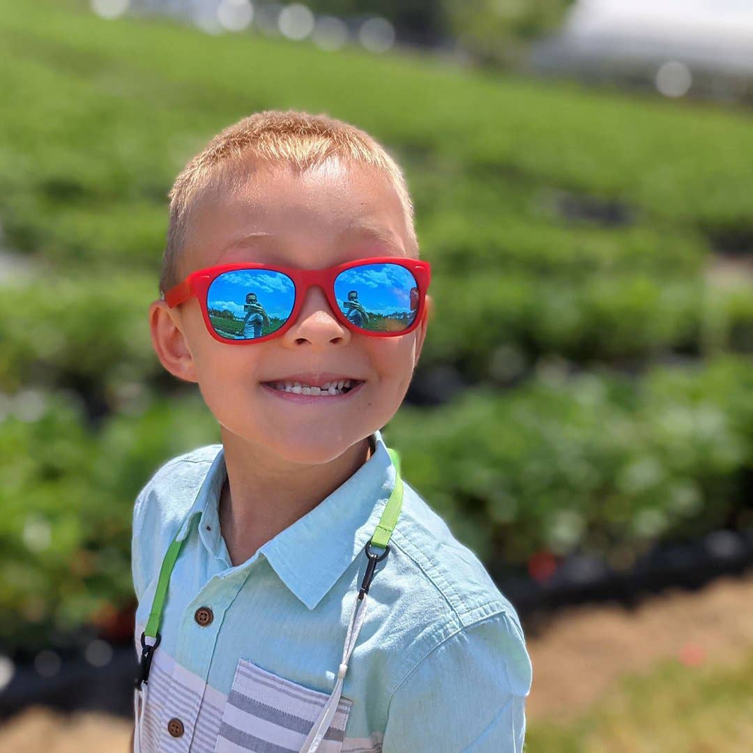 Roshambo Eyewear – wholesale Sunglasses – kids – Red Sunglasses11