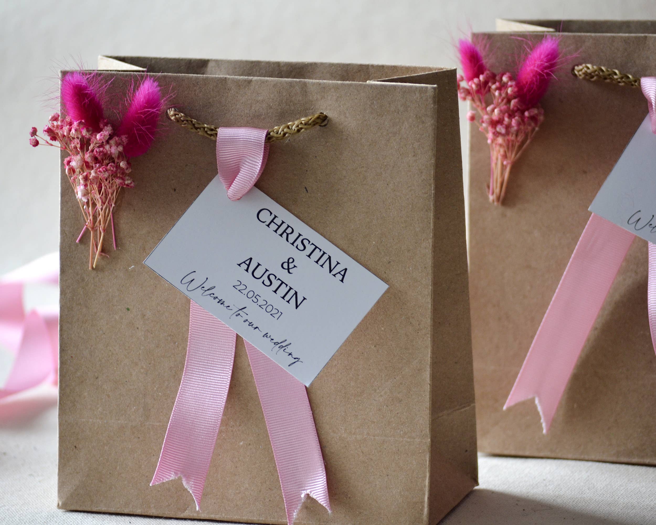 Uniq Favors - Wholesale Party Favor Bag/Box - Baby Shower Bag Favors, Kraft Paper Bag, Quinceanera Favors4