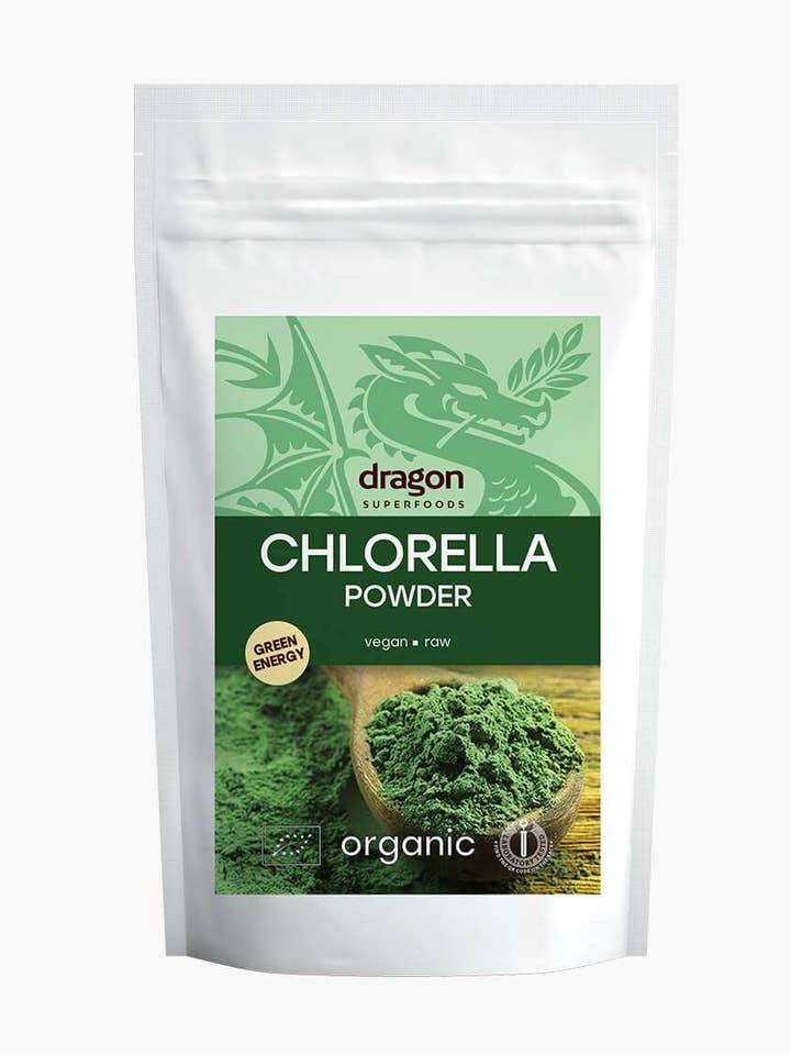 Chlorella, Powder, Bio, Dragon Superfoods, 200g/1kg for wholesale by Smart Organic