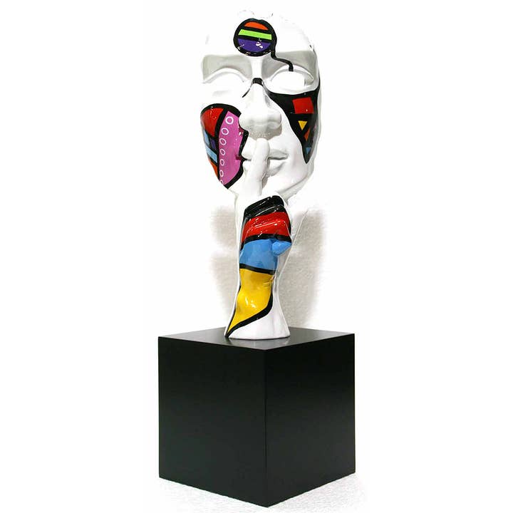 SILENCE SERENITY- Handmålad konstfigur för wholesale av JULIARTE