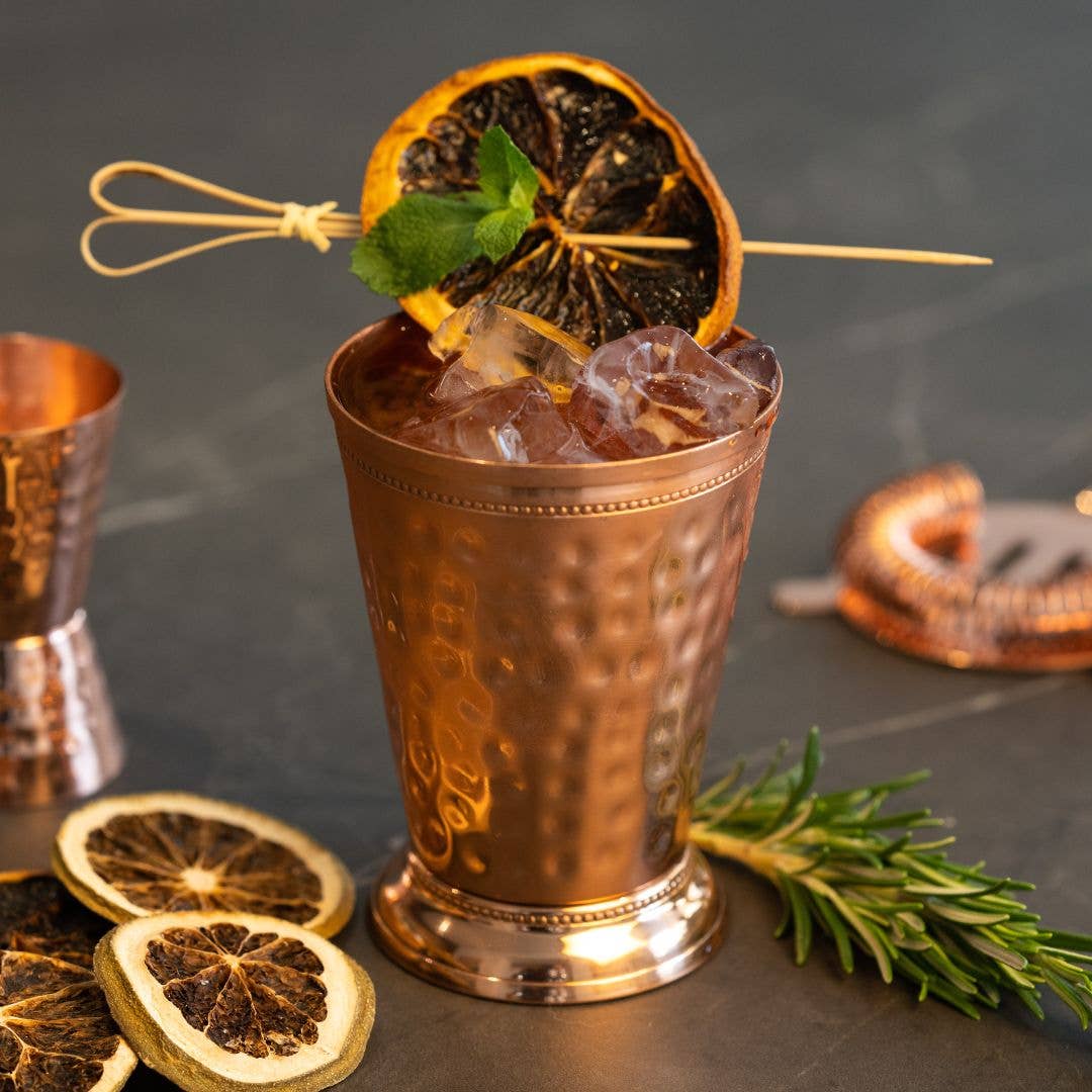 Specter & Cup - Wholesale Cocktail/Liquor Glass - Valia copper mug set — 4x cocktail cups + accessory set9