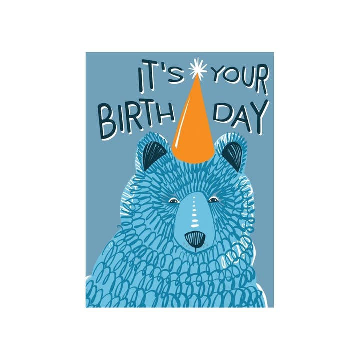 Carte de vœux d'anniversaire pour fêtard pour la vente par GreatArrow Graphics