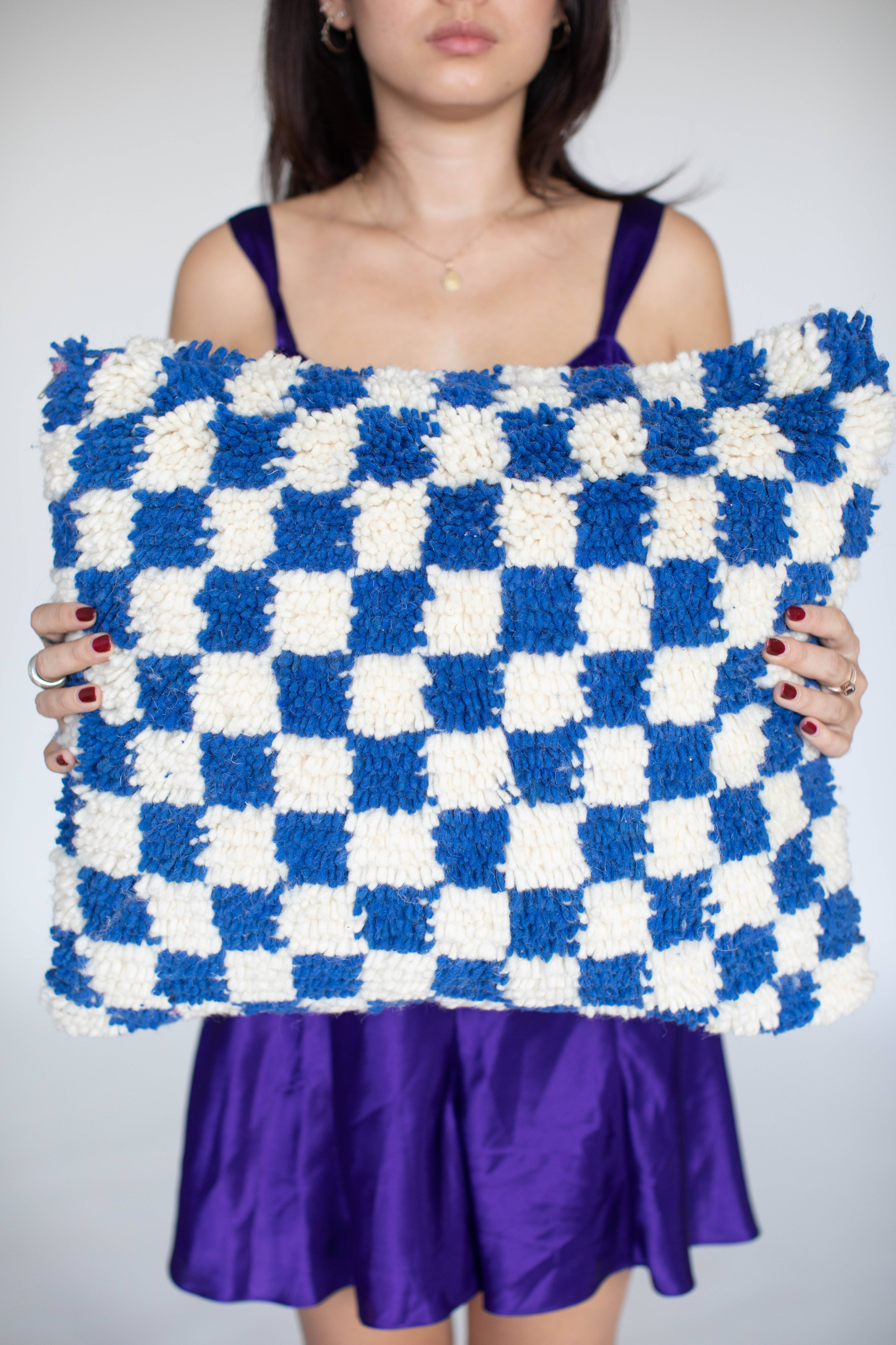 Voyage - Wholesale Throw pillow cover - Checkered Moroccan Pillow Covers41