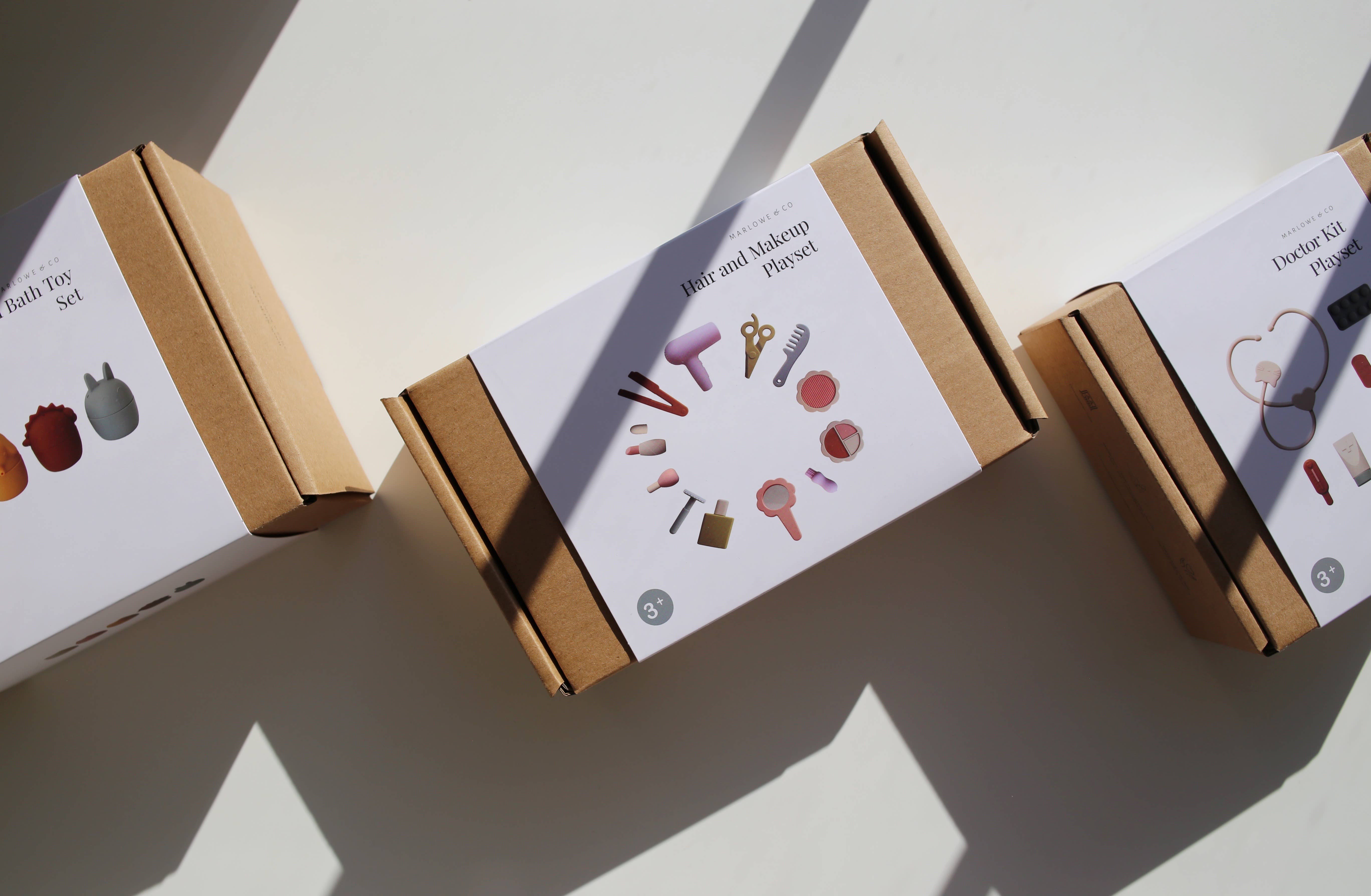 Marlowe & Co - Wholesale Toy Set - Kids - Silicone Hair and Makeup Play Set24