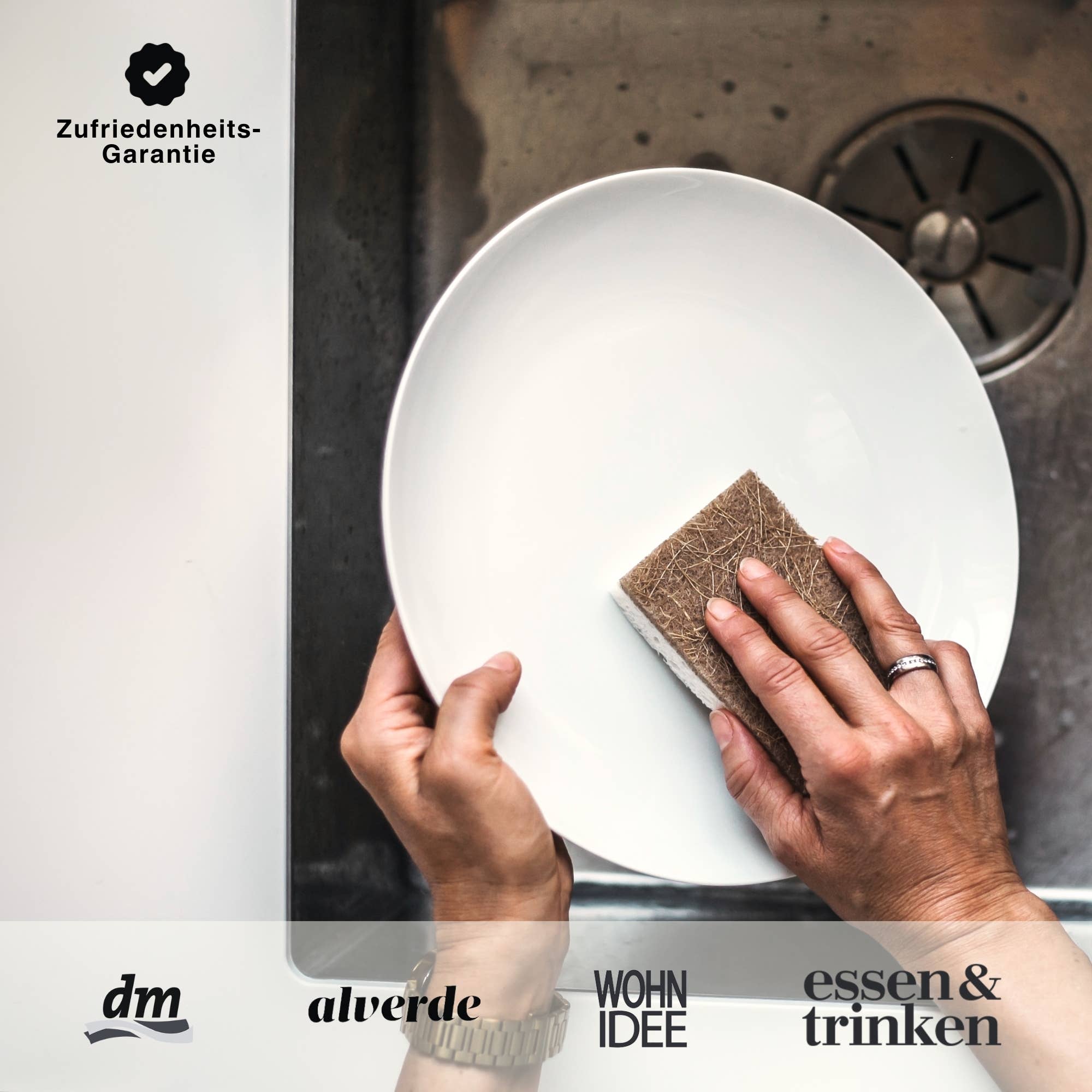 nordesign – wholesale Rengöringssvamp – Kokossvamp i set om 2 – naturlig skrubbsvamp1