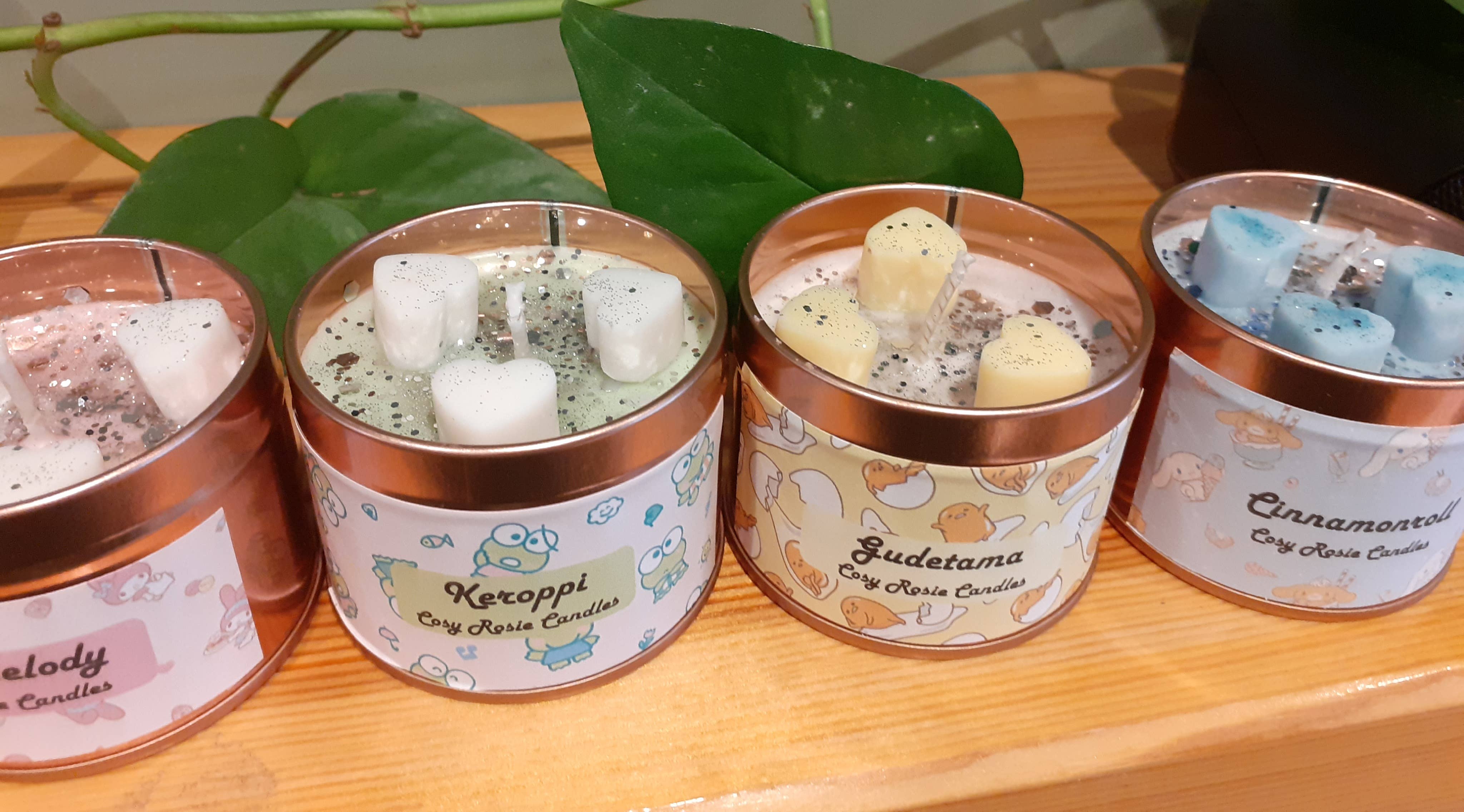 Cosy Rosie Candles - Wholesale Travel Candles - Sanrio Hello Kitty Candles Cinnamon Roll My Melody8