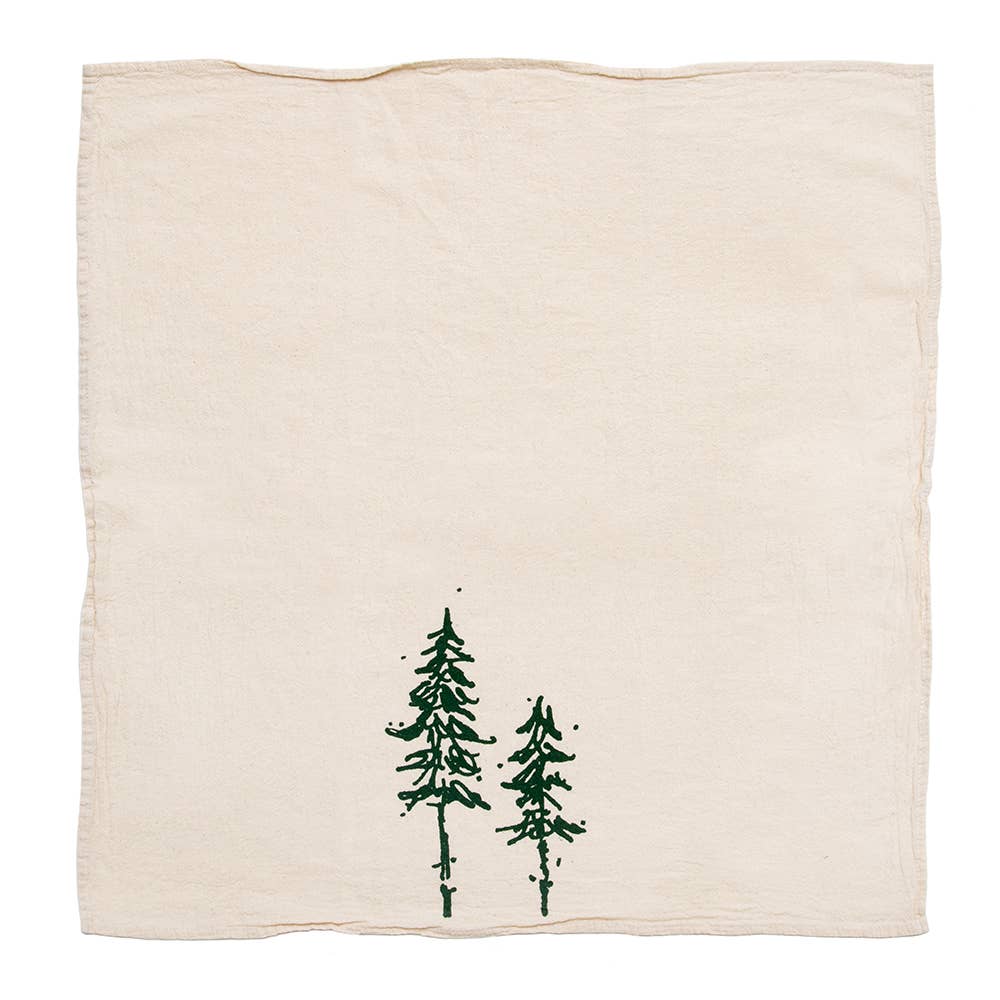 Cinder + Salt - Wholesale Tea Towel - Pine Trees Tea Towel1