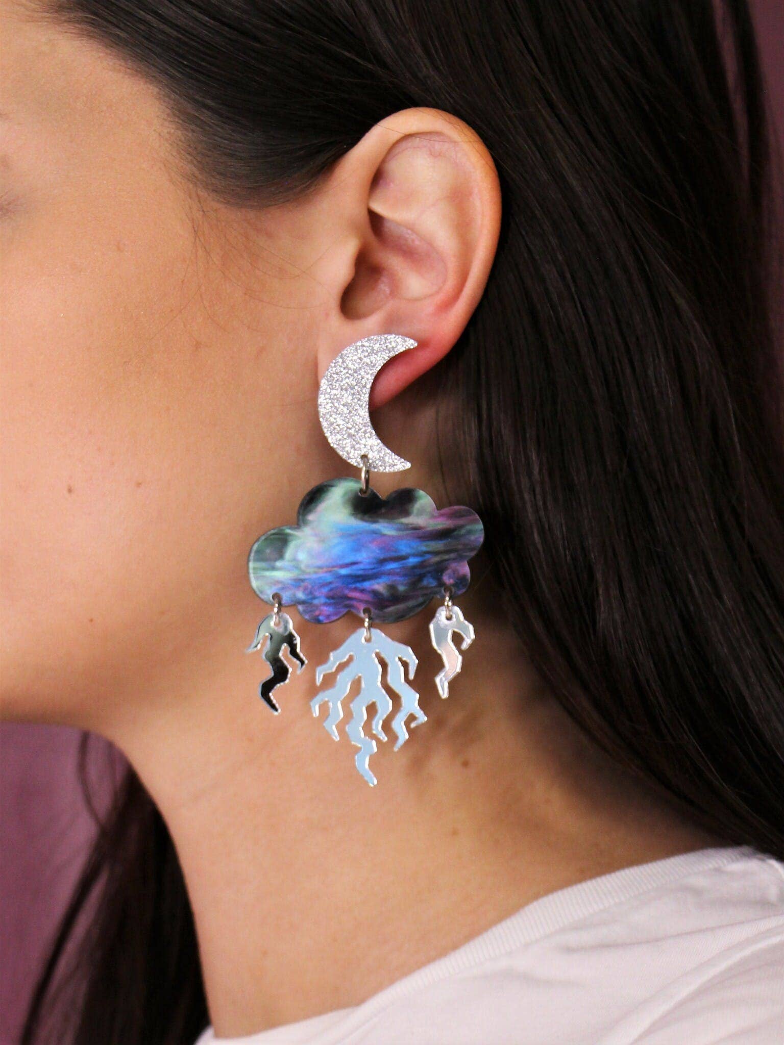 REMOVED BRAND – Brincos de argola por atacado – Brincos de Argola Storm Clouds1