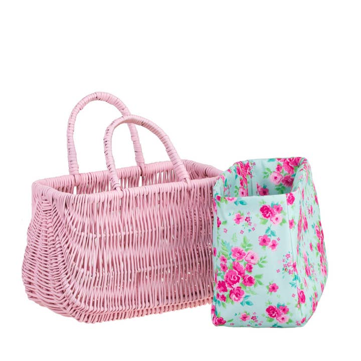 The Wicker Stories - Wholesale Basket - Kids & Baby - Painted Wicker Bag, Rectangular Basket Bag, Accessories5