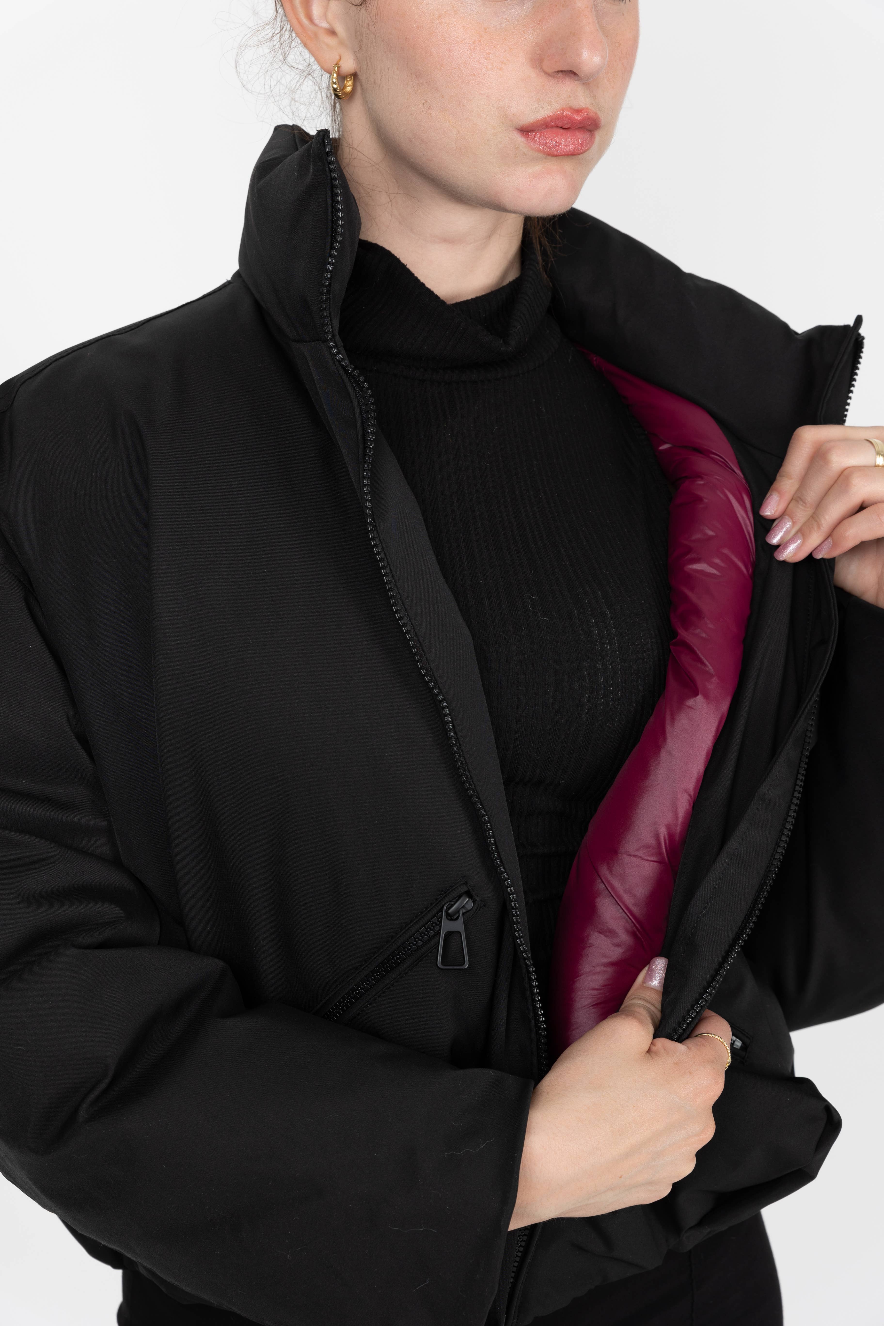 KZELL PARIS - Wholesale Raincoat - Women's - WATERPROOF BUBBLE-EFFECT JACKET13