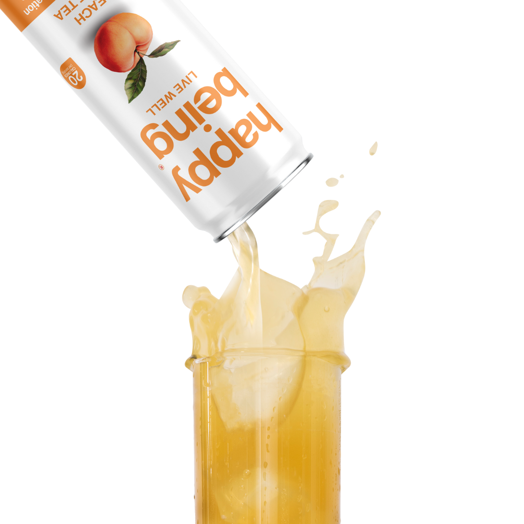 Happy Being - Wholesale Iced Tea - 16 Pack Peach2