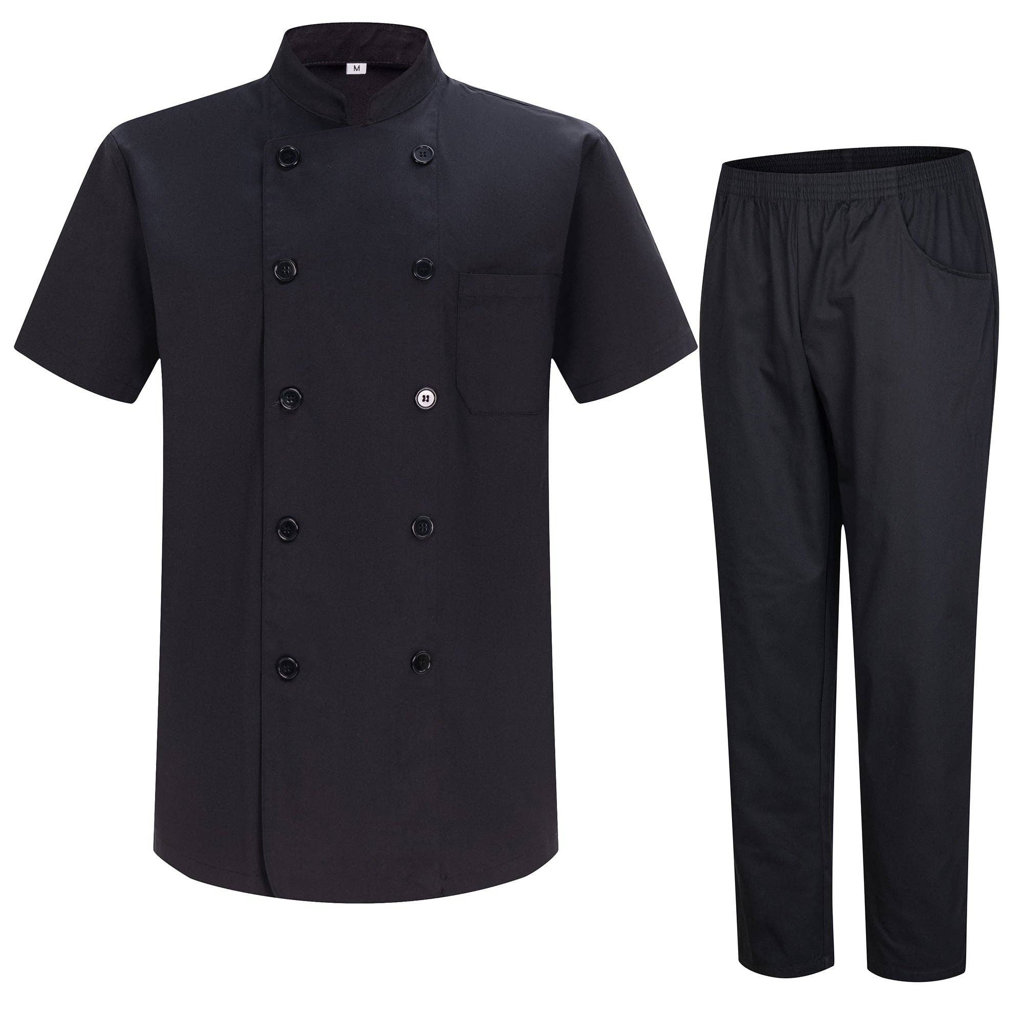 MISEMIYA - Wholesale Top & Pant Set (NOT Loungewear) - Men's - Chef Jacket and Pants for Men - 8421-83120