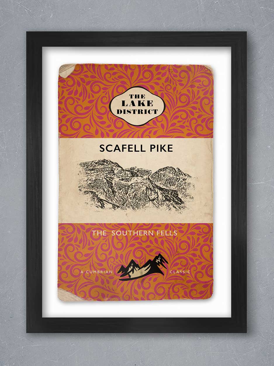 The Northern Line – wholesale Poster – Scafell Pike - Cumbrian Classic Poster print0