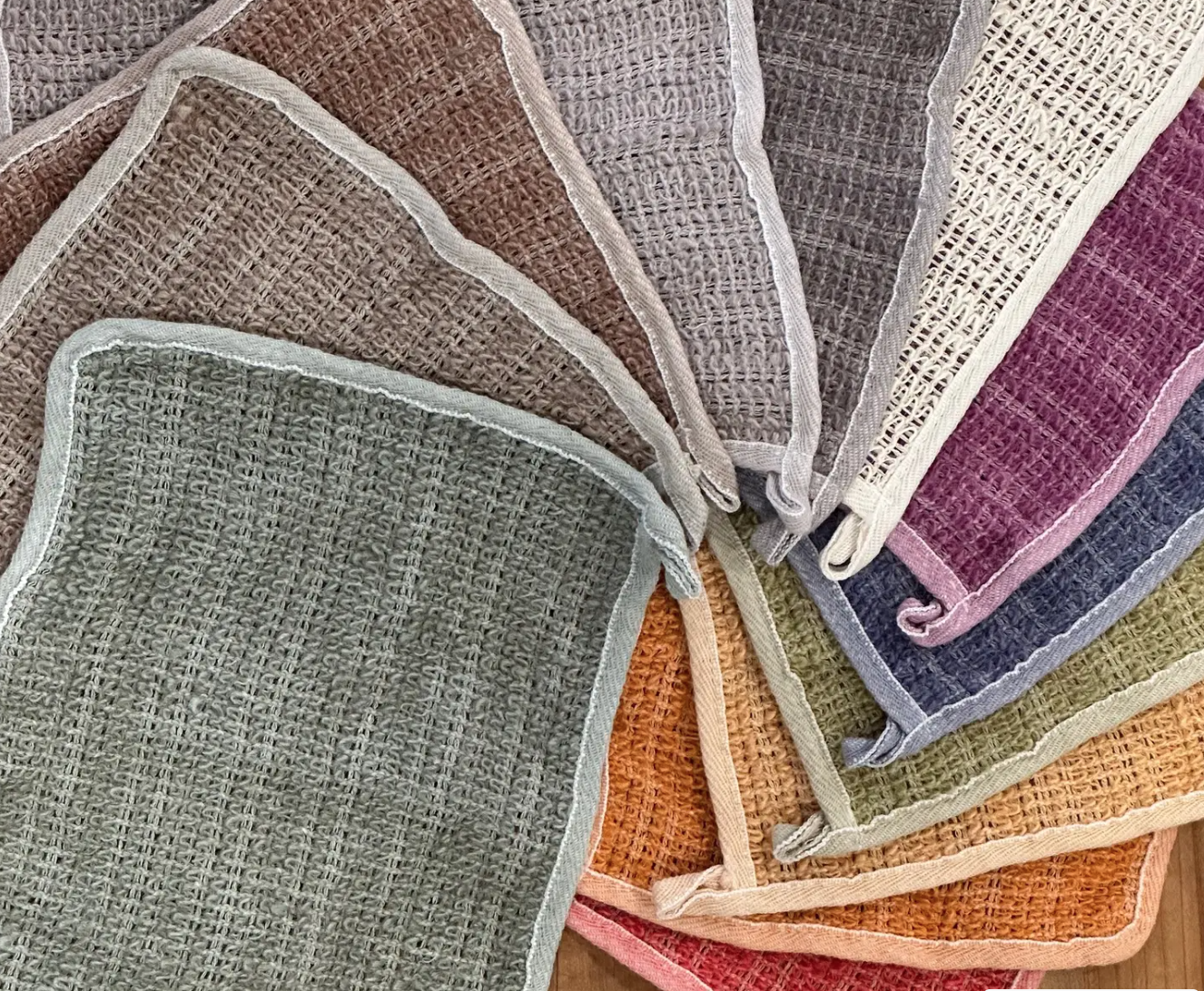 Earthcraft Soap Co - Venta al por mayor Toallitas de lavado - Toallitas Exfoliantes de Cáñamo9