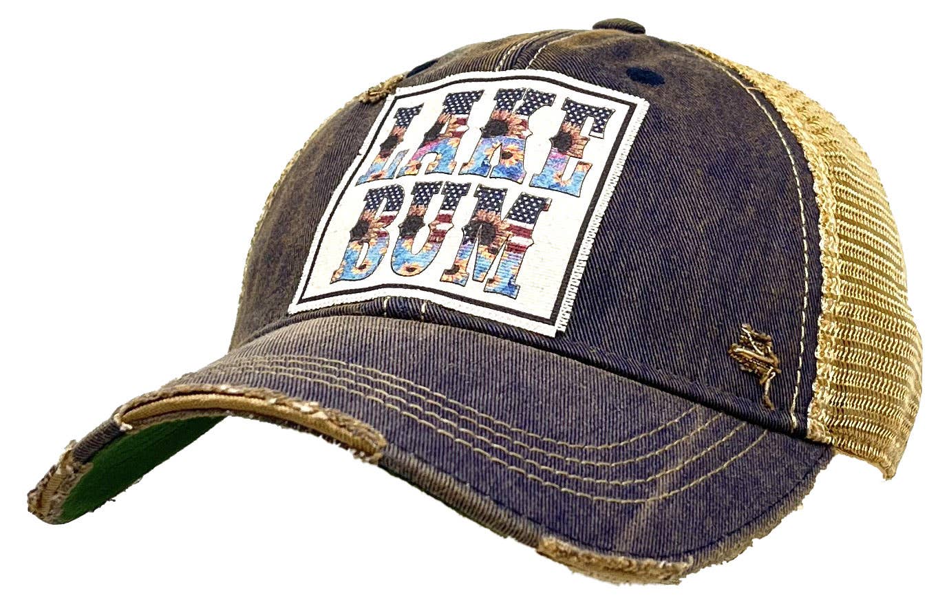 Vintage Life - Vendita all'ingrosso Cappellino da camionista - Donna - Lake Bum, berretto da baseball da donna, stile vintage, da camionista1