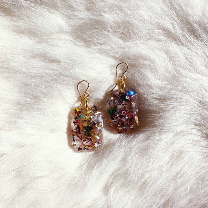 Coco's Musings - Wholesale Dangle Earrings - Confetti Karen Earrings2