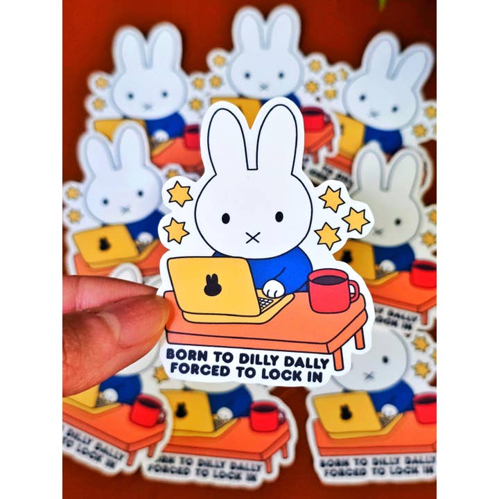 Cuddle & Doodle - Wholesale Sticker - Cute Bunny & Miffy Vinyl Die Cut Waterproof Stickers2