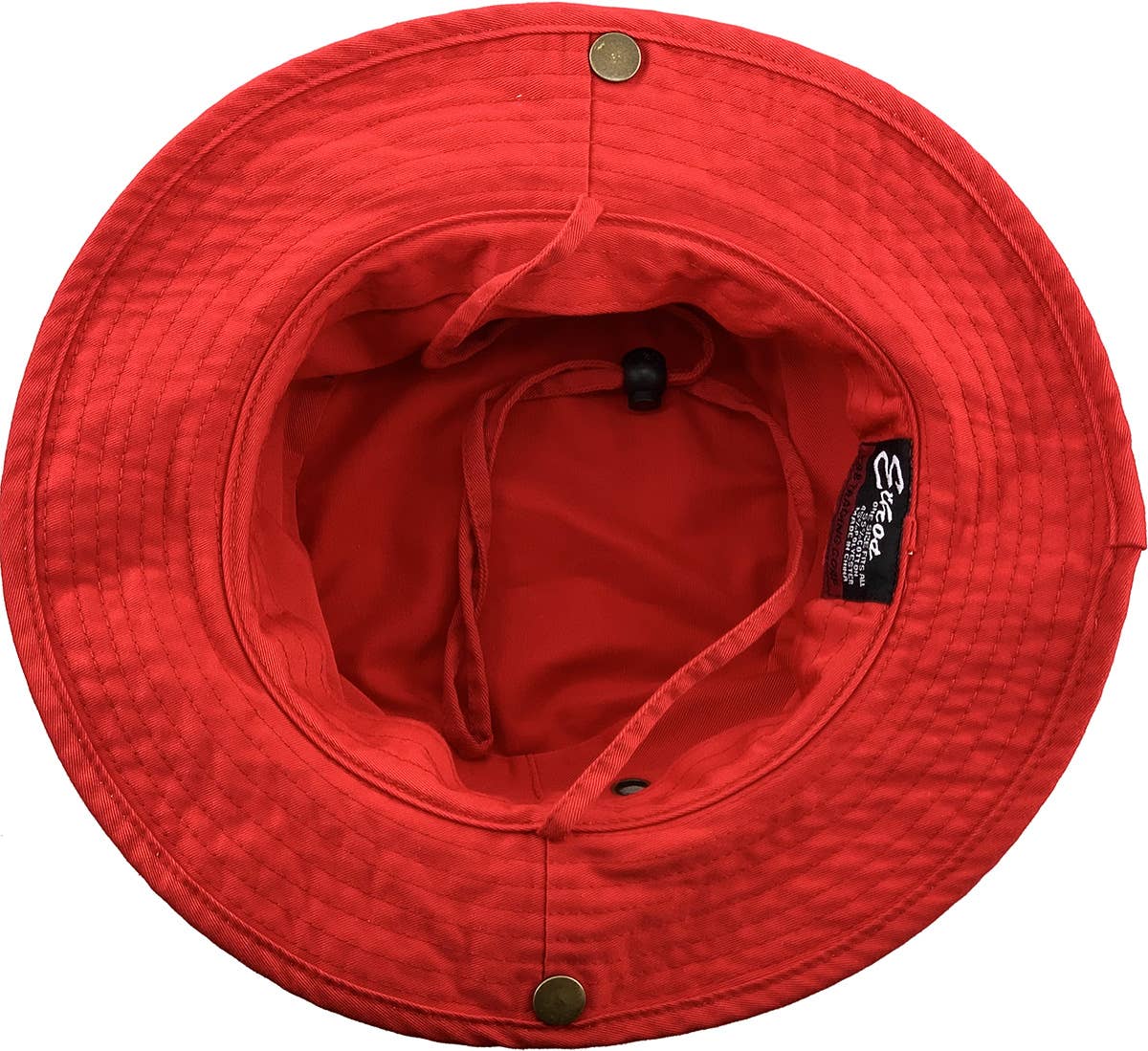 KBETHOS - Wholesale Bucket hat – Unisex - Solid Boonie Hat With String (Fitted)56