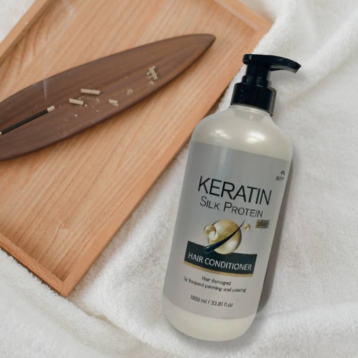 Flor de Man Silk Protein Plus haarconditioner (1000 ml) voor wholesale door Naisture