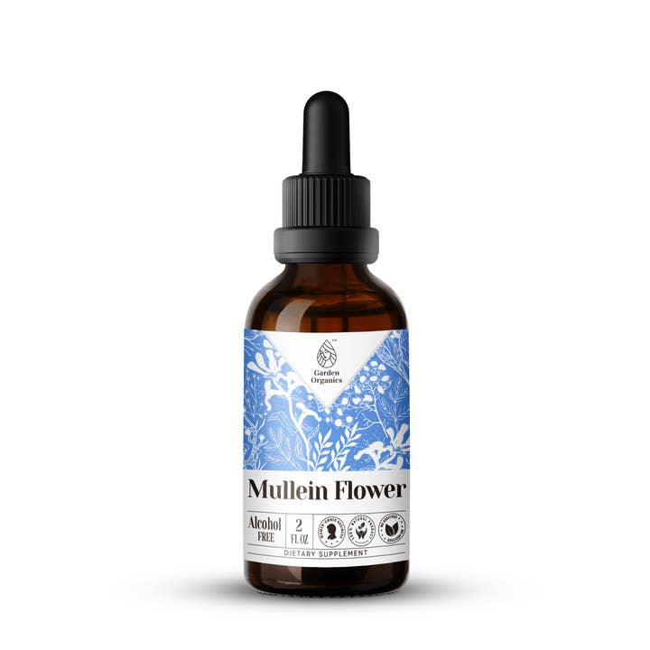 Mullein Flower Tincture for wholesale by Garden Organics