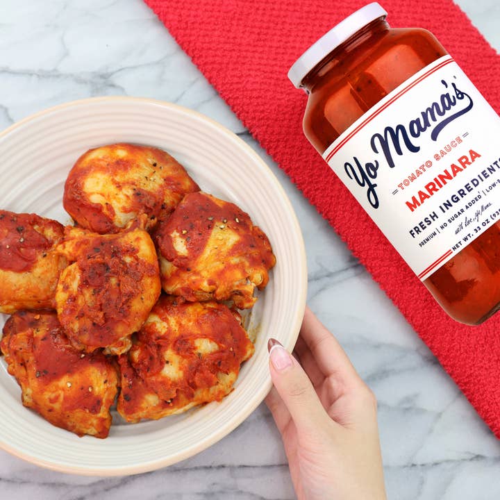Yo Mama's Foods - Wholesale Pasta Sauce - 33 OZ Yo Mamas Original Marinara