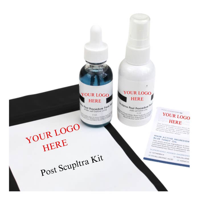 Aesthetic Aftercare - Wholesale Facial Care Set/Kit - Private Label Sculptra Aftercare Kit: For 555 Protocol