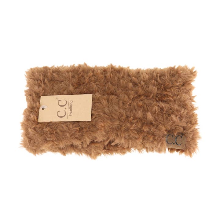 C.C Beanie - Wholesale Fashion Headband - Women's - Faux Fur Women's Fashion Headband