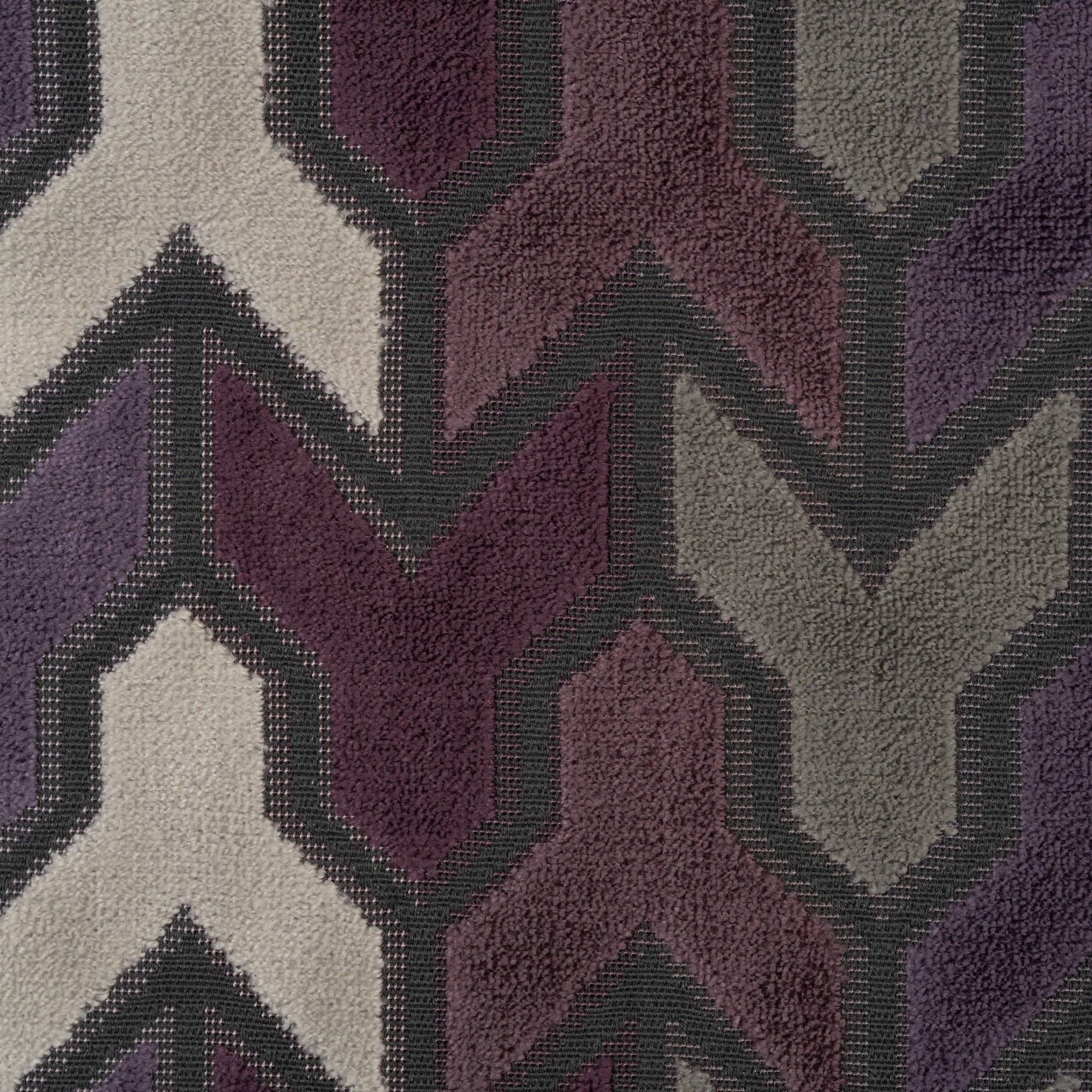 Top Fabric - Vendita all'ingrosso Tessuto - Jefferson - Rocket, tessuto da tappezzeria con motivi geometrici, in velluto tagliato e tessuto per tendaggi, prodotto da The Yard, disponibile in 11 colori3