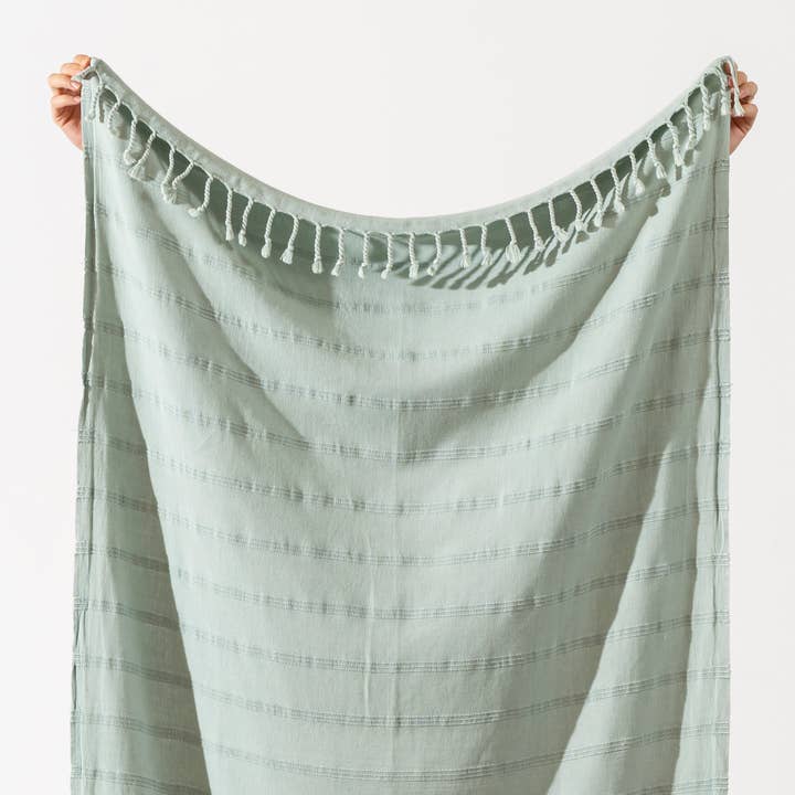 Kikoya - Wholesale Bath Towel - Stonewashed Beach Towel Turkish Hamam Pestemal Fouta Vintage