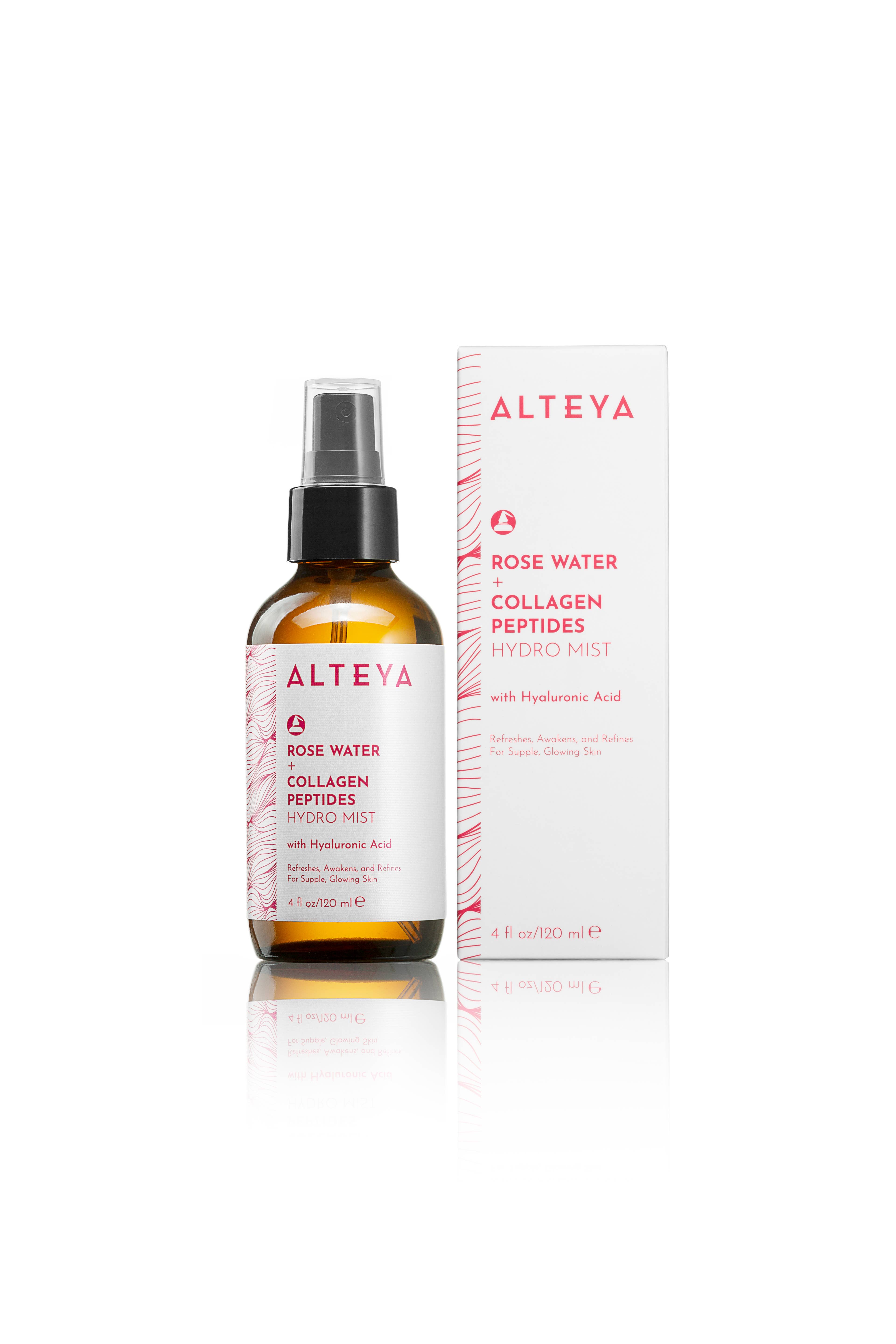 Alteya Organics – wholesale Face & body mist/water – Rose Water + Collagen Peptides0