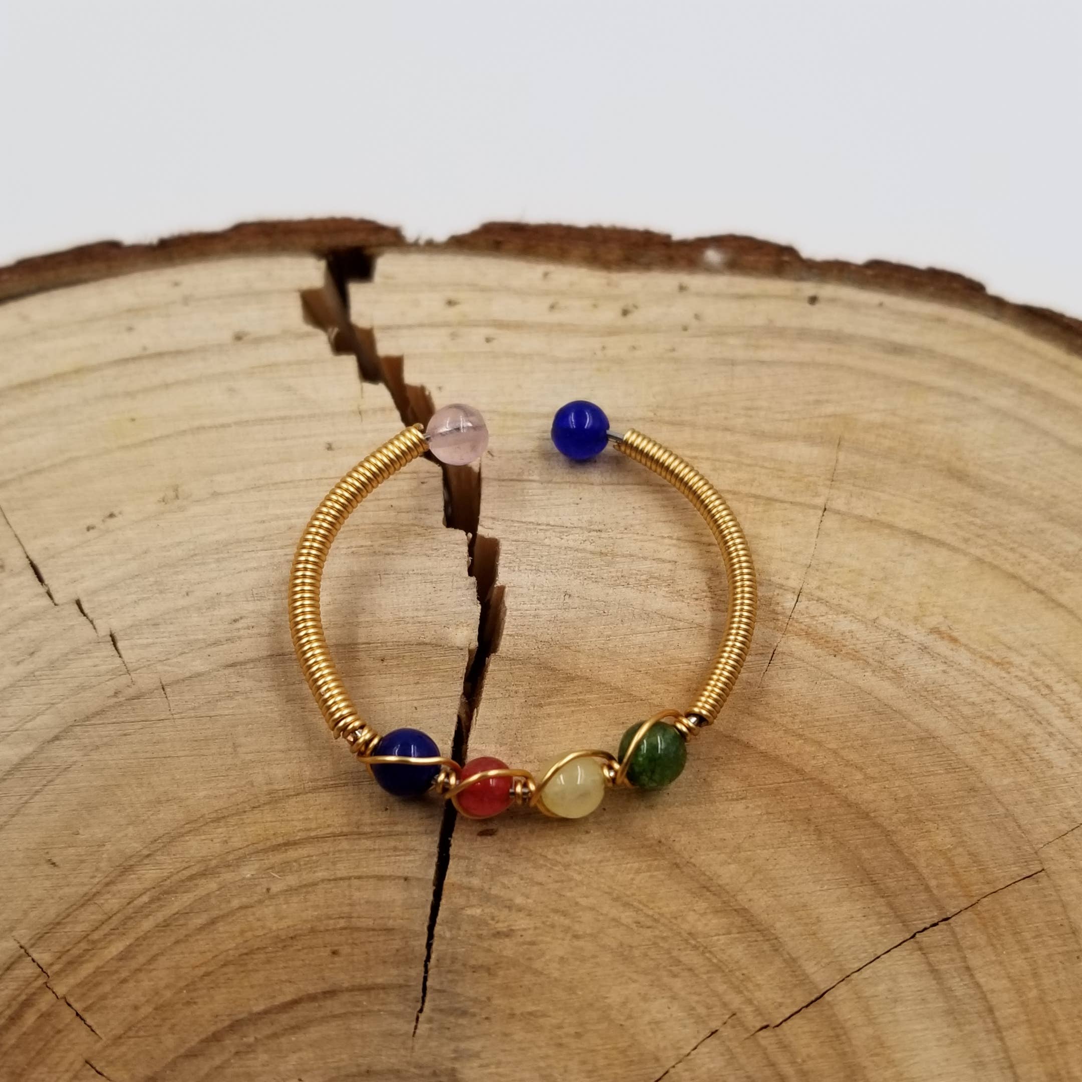 CHAKRA JEWELRY - Wholesale Single Stone/Solitaire Ring - Handmade Natural Stone Crystal Ring4