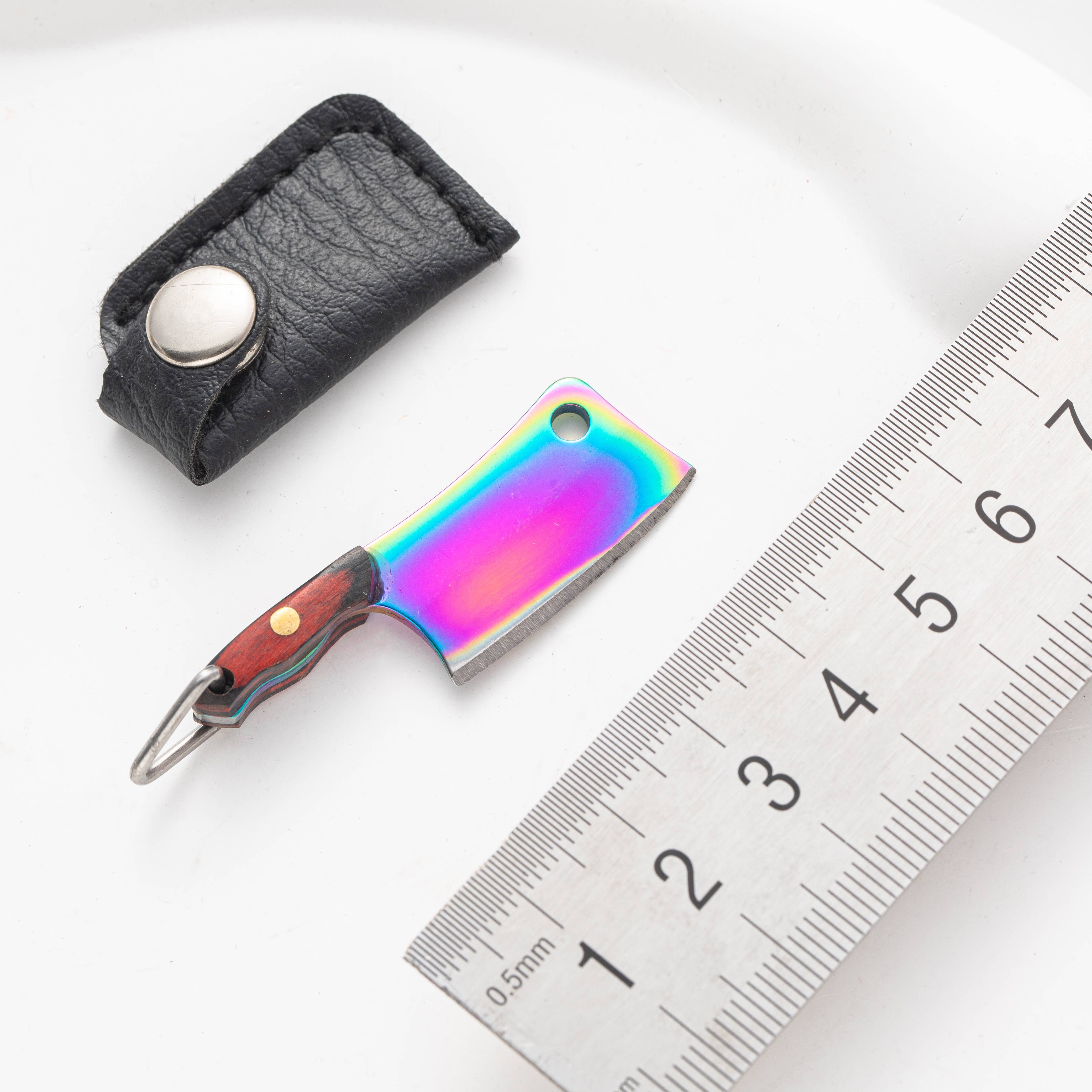 Real Sic - Wholesale Zakmes/houder - Mini inklapbaar EDC zakmes aan sleutelhanger – praktische zakbijl3