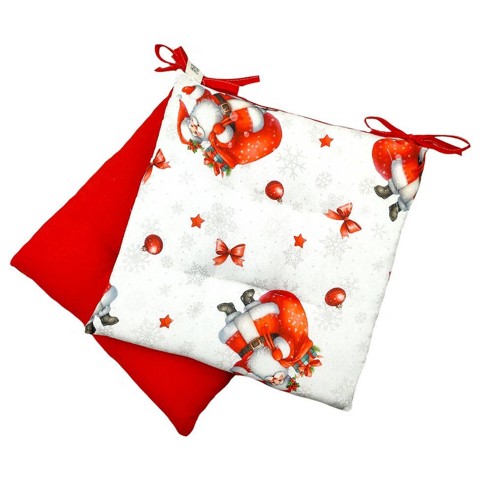 Almatex srl - Wholesale Chair Cushion - CHRISTMAS quilted chair cushion covers Set of 2 pieces0
