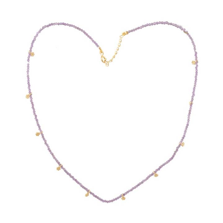 Vama Couture | Tatmala Necklace in Sterling Silver for wholesale by Vama Couture