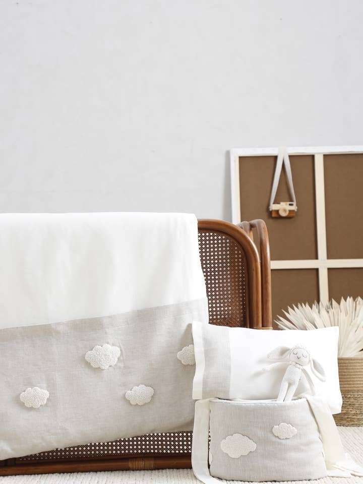 Juego de sábanas CLOUD - 3 piezas para venta al por mayor de 2 Stories