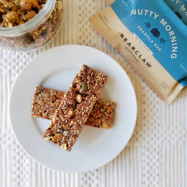 Bearclaw Kitchen - Vente Barres de céréales - Barre granola du matin à la noisette
