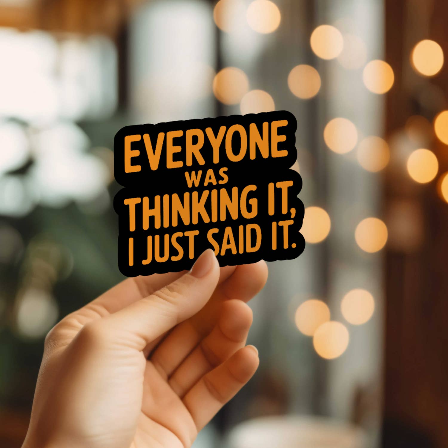 Mystical Monkey Toes – wholesale Klistermärke – Roligt att alla tänkte det vinylklistermärke