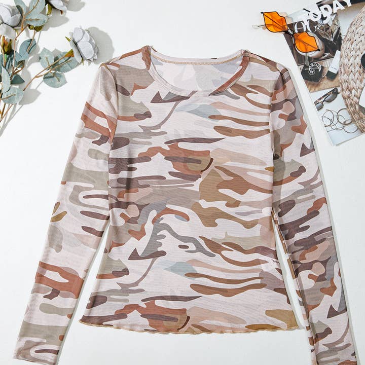 Top de manga larga de malla de camuflaje y otras tendencias de Resultados para malla camuflaje al por mayor. Devoluciones gratuitas y condiciones de pago a 60 días en Faire en Faire.