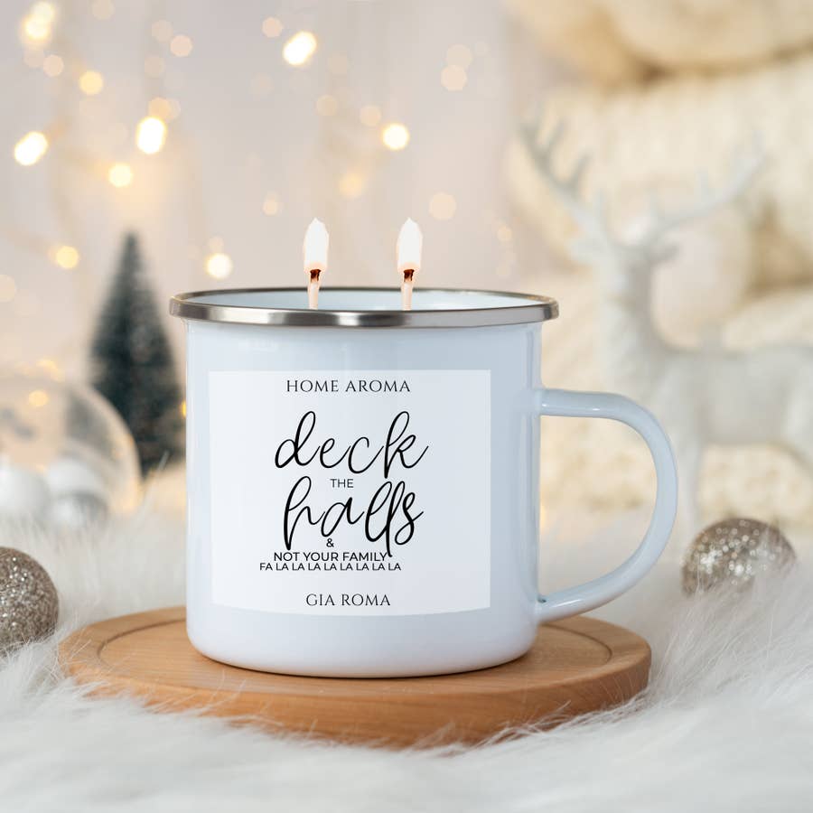 Christmas Candles, Soy Holiday Candle Scents, Christmas Tree Scent Candle  Mugs