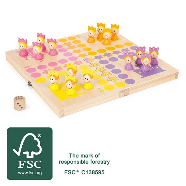 Ludo "Princesses" FSC 100% for wholesale by toys2market