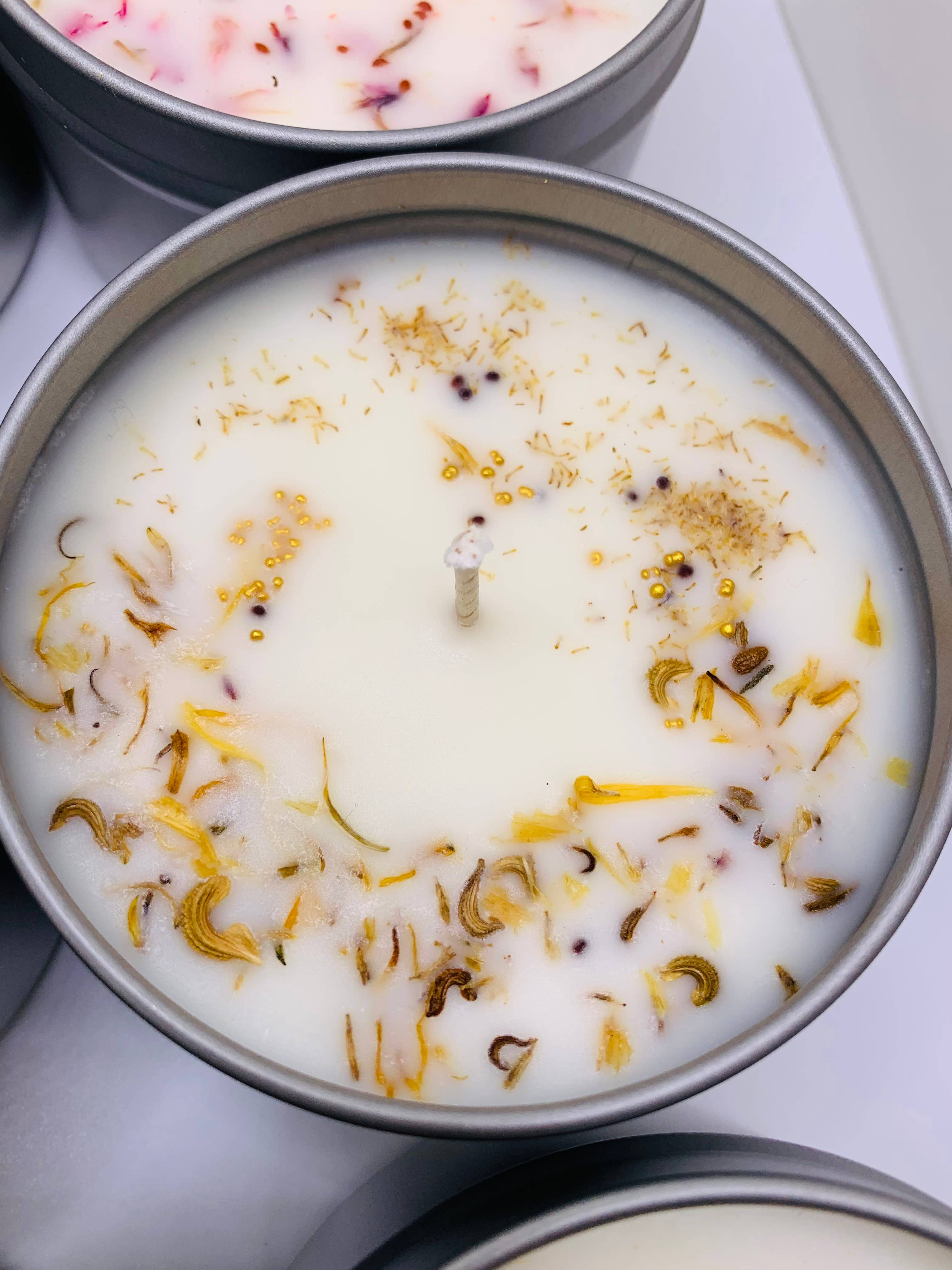 Bet's Bars - Wholesale Travel Candles - Botanical Sprinkled Soy Wax Candles22